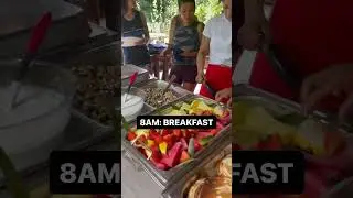 A typical training day at Muay Thai Vacations 