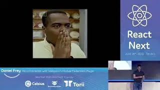 Daniel Frey @ ReactNext 22 - Micro Frontends with Webpack's Module Federation Plugin