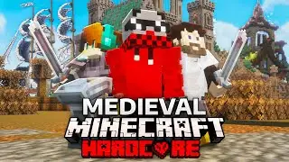 100 Players Simulate a MEDIEVAL Hunger Games In Minecraft...