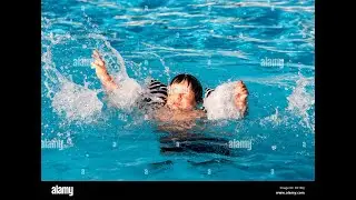 Young boy Summertime Rescue from pool (small true story)