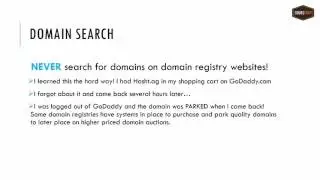 How to Choose a Domain Name