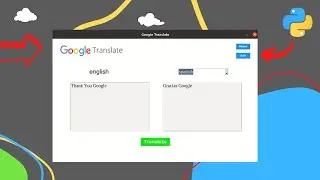 Create a Language Translator App using Python Tkinter | Google Translate API | PySeek