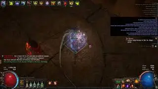 molten strike deadeye uber exarch with more life + less area of effect
