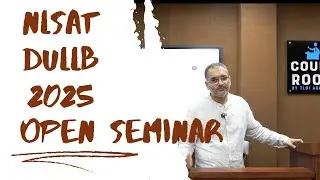 NLSAT-LLB 2025 CUETPG-LLB DULLB 2025 Open Day Seminar | How to Prepare | Coaching for NLSAT DULLB