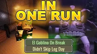 Beating BOTH FLOORS With MODIFIERS In ONE RUN In DOORS...