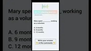 IELTS Listening Practice 
