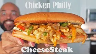 Best Chicken Philly Cheesesteak Recipe | How to make a Chicken Philly Cheesesteak