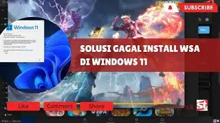 Cara Mengatasi Gagal Instal WSA Terbaru