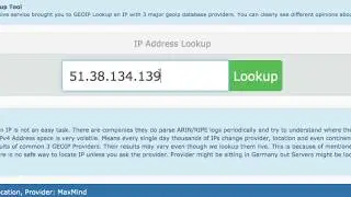 VPN1 Support - Geo IP - Why it is difficult to locate an IP
