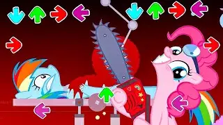 Scary FLUTTERSHY Elements Of Insanity in Friday Night Funkin be like | SCARY AMY STORY
