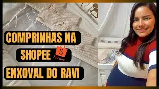 Comprinhas na Shopee para o enxoval do Ravi - Saquinho organizador maternidade e Kit de cuidados