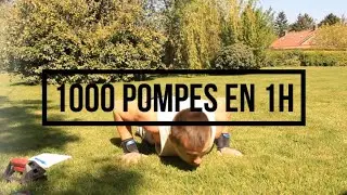 CHALLENGE 1000 POMPES EN 1HEURE!!!