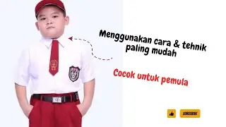 Cara Membuat Kerah Kemeja Anak SD
