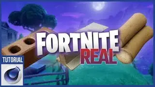 Fortnite Real Life  Cinema 4D Tutorial