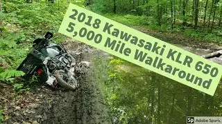2018 KLR 650 5,000 Mile Walk Around