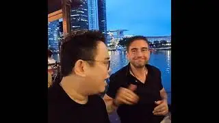 Meeting Andy Lee in Singapore to discuss Cross Border Summit 2023!
