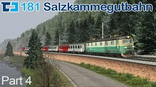 ČDC 181 Steeg Gosau to Obertraun (Salzkammergutbahn) TS2015 [60fps]