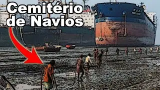TOP 10 CEMITÉRIOS DE NAVIOS E EMBARCAÇÕES DO MUNDO | ONDE OS NAVIOS VÃO PARA MORRER