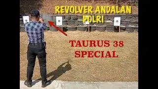 6 PELURU TEPAT SASARAN, REVOLVER TAURUS 38 SPEC. POLRI Double & Single Action