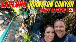 Breathtaking Views Await on Johnston Canyon Hike! - Banff National Park Alberta Canada 🍁