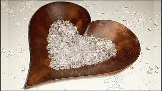 Heart-Shaped Wooden Bowl | Thoughtful DIY Gift Idea