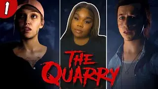 WHAT DID WE GET OURSELVES INTO?😱| THE QUARRY [PART 1]