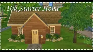 10k Starter Home | Sims 4 | Speed Build