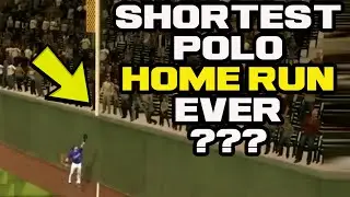 Shortest Home Run Ever in MLB the Show #Shorts Polo Grounds