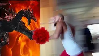 Knives throwing (double hands tricks)