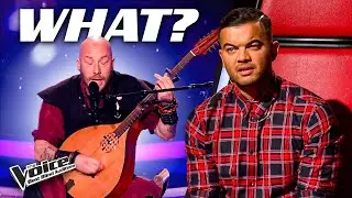 The most SURPRISING INSTRUMENTS on The Voice!