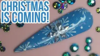 Snowflake Out Of Diamond Decals | A Blingy Christmas