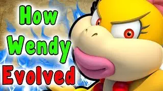 Super Mario - Evolution Of WENDY O KOOPA (Koopalings 1988-2017)