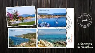 4 STAMPS - free Photoshop actions