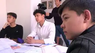 Омурбек Текебаев в нашем лицее