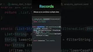 Dart 3 features - Records