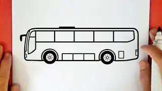 COMO DESENHAR UM ÔNIBUS