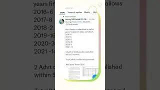 During 2022 Ossc declared 53 results #osssc #ossc
