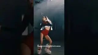 Lisa 'money' old vs New version (Coachella version) #trending #lisa #blackpink#money#coachella#kpop