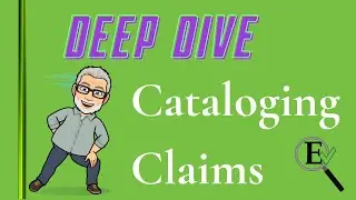 Cataloging Claims   July 25, 2019