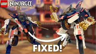 UPGRADING Sora's Transforming Mech from Ninjago: Dragons Rising!