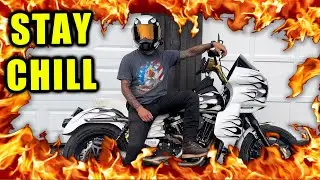 How I Stay Cool During The Summer Heat On My Motorcycle!🔥