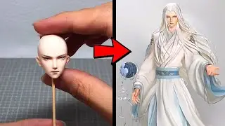Remaking Chinese Novel Character with Clay | Wang Lin (王林) in Xian Ni (仙逆) | Pocket of Craft