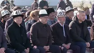 САДЫР ЖАПАРОВ ЖАҢЫ-БАРАК АЙЫЛЫН АЧТЫ