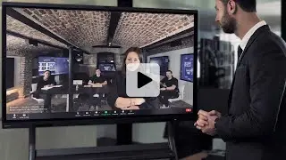 SpeechiTouch Visio : un écran de visioconférence interactif intégrant caméra, micro et haut-parleurs