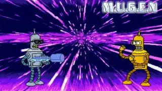 Bender from Futurama - Cartoon Fighters MUGEN