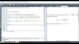 Lesson 3 - Latex - Mathematics Introduction.