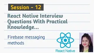 FCM methods in react native in hindi #reactnativetutorial #reactnativehindi #javascript #reactnative