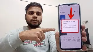 Can't setup lock folder | how to fix can't setup lock folder problem in Google photos !