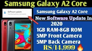 How to update samsung galaxy A2 core  |  Samsung A2 Core 2020 Update | Samsung Galaxy A2 Core