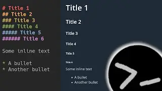 Making the worlds worst markdown renderer